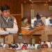 DC Budgam reviews Facilities at Railway Station Budgam