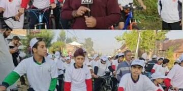 District-Level Cyclothon organised under Swachhata Hi Seva Campaign in Anantnag