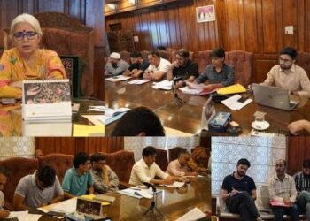 DC Bandipora reviews progress of District Capex Budget 2026-27