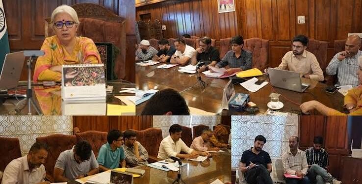 DC Bandipora reviews progress of District Capex Budget 2026-27
